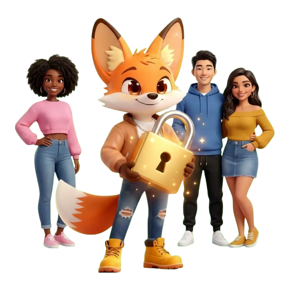 Budd mascot protecting your child's privacy